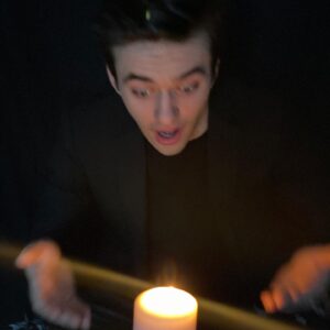 Kyle Meagher Instagram - Lightin’ up a candle :) 
New music Feb. 14! 
Guess the song title! 

#newmusic #music #musician #MoreInfoSoon #NotMyBirthday #IJustLikeCandles