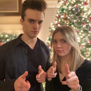 Kyle Meagher Instagram - A very Merry Christmas from the Meagher Family... ❤️🎁

#christmas #merrychristmas #happyholidays #actor #musician #WhyIsMyHairSoPoofyAHHH 
#SeriouslyThough #HappyHolidaysToAllOfYou #HopeThisSeasonIsFilledWithJoy!