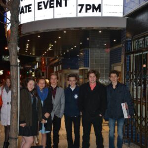 Kyle Meagher Instagram - Anne Week Day 4: Premieres!! 

Pic 1 is outside in Dundas Square, Toronto, during the Anne Season 2 premiere!! (Meet and greet things 😊)
Pic 2 was the private screening of the first episode of Anne!! (It was a really good episode btw) 
Pic 3 was right outside the theatre where we watched the first episode of season 2! (It was also really good btw) 
Pic 4 was at the after party (we cool like that) 
Pic 5 was when Moira let Paul 1 AND Paul 2 hold the Canadian Screen Award (I just liked this picture tbh) 

Till later! 
Kyle (Paul numero uno) 

#actor #acting #awae #annewithane #YallShouldWatchAWAEIfYaHavent #Day4