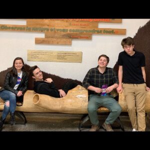 Kyle Meagher Instagram - Anne Week Part 3: Off Set!

Pic 1 was from a little science museum fun! (I am one with the log) 
Pic 2 was watching the Anne vs Handmaid’s Tale hockey games! 
Pic 3 was during the season 3 wrap party (Jacob and I really are almost as tall as the CN Tower)
And pic 4 was karaoke night!! (Sounded amazing btw) 

Till later!
Kyle (Paul 1) 

#actor #acting #awae #annewithane #RecitingShakespeareInPic2 #YeaWeSangAheadByACenturyAtKaraokeNight