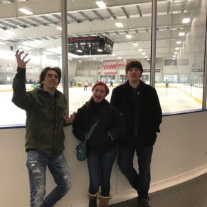 Kyle Meagher Instagram - Anne Week Part 3: Off Set!

Pic 1 was from a little science museum fun! (I am one with the log) 
Pic 2 was watching the Anne vs Handmaid’s Tale hockey games! 
Pic 3 was during the season 3 wrap party (Jacob and I really are almost as tall as the CN Tower)
And pic 4 was karaoke night!! (Sounded amazing btw) 

Till later!
Kyle (Paul 1) 

#actor #acting #awae #annewithane #RecitingShakespeareInPic2 #YeaWeSangAheadByACenturyAtKaraokeNight