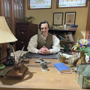 Kyle Meagher Instagram - Had the honour of playing Young Murdoch on “Murdoch Mysteries” this week!! It was a really cool experience, and I got to get dressed back up in 1890’s fashion again (we really gotta bring this back??)! If you haven’t already, you should definitely go check out Season 16, Episode 16 (An Avoidable Hinder) on CBC Gem! It truly is a KILLER episode 🧐 
#actor #acting #pun #MurdochMysteries #YoungMurdoch #Season16Episode16 #CBC #CBCGem