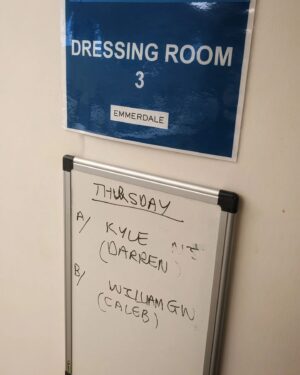 Kyle Pryor Instagram - Dodgy Darren! 

If you want to catch me causing some havoc in the village check out @itvxofficial @itv @emmerdale

Big love xxx