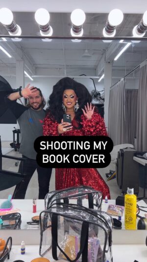 Kyne Santos Instagram - Come with me to shoot my book cover photo! 📸 my new book Math In Drag is coming out next spring with @hopkinspress 🥳 
Photographer: @fdc.photo