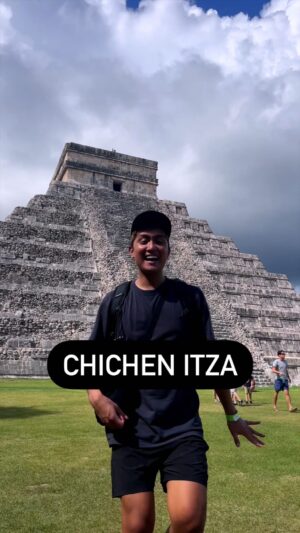 Kyne Santos Instagram - I’m in Mexico!! I visited one of the wonders of the world, Chichen Itza, a pre-Columbian Maya city and a monument of mathematical mastery!
