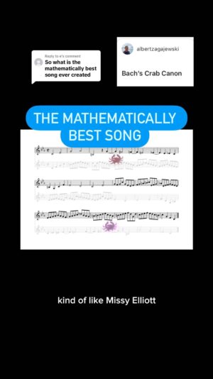 Kyne Santos Instagram - What is mathematically the BEST song? What’s your take? 

This’ll be the last video in my math and music series… for now at least! Let me know if you guys have more questions! In the meantime I’ll be going down a new rabbit hole tomorrow 🫡😘