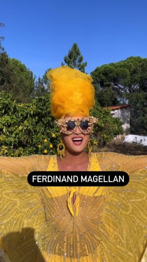 Kyne Santos Instagram - I’m in Portugal! Our little tour of the Iberian Peninsula brings us to the birthplace of another famous explorer from the Age of Discovery, Ferdinand Magellan!