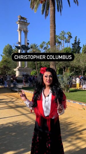 Kyne Santos Instagram - A brief lesson on Christopher Columbus!
