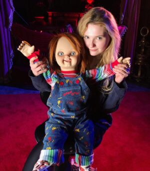 Kyra Elise Gardner Instagram - Thank you to all the wonderful beautiful faces that make up Living With Chucky 🖤 Thank you to the entire Chucky family for setting aside time to tell your stories as well as the amazing guests who came on board in a pinch. And of course a happiest of birthdays to the pope of trash, John Waters 🎂 #livingwithchucky