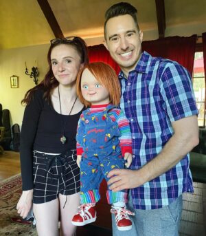 Kyra Elise Gardner Instagram - Thank you to all the wonderful beautiful faces that make up Living With Chucky 🖤 Thank you to the entire Chucky family for setting aside time to tell your stories as well as the amazing guests who came on board in a pinch. And of course a happiest of birthdays to the pope of trash, John Waters 🎂 #livingwithchucky