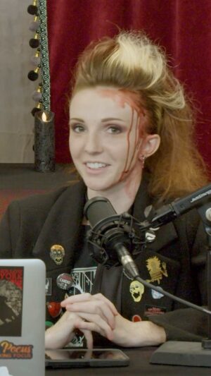 Kyra Elise Gardner Instagram - Happy Friday the 13th ghouls and goblins! 👻 Hope you enjoy the chaos that is the next installment of our Return of The Living Dead episode 🧟‍♀️ Link in bio! 🧠 #rotld #morebrains #zombies #horrorpodcast