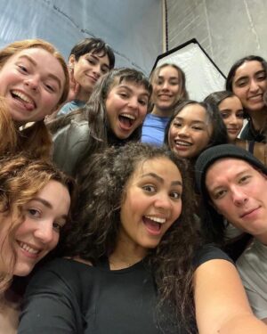 Kyra Leroux Instagram - Can’t believe it’s been a year since we filmed MONSTER HIGH 2!! I guess I can post about it now that the strike’s been over for 3 months and the movie’s been out for 4??? 

So many memories this week of a wonderful wonderful experience with an even greater group of people. 
Not pictured: @toddholland3 @hlghlg @randabarett @casewalker and many many more 
If you want to hear me talk more about it head over to @thejuliamarley ‘s YouTube channel!!! Or just go watch the movie on Paramount Plus that works too :) 

@monsterhigh @paramountplus @nickelodeon @mattel

Makeup by @gilabois