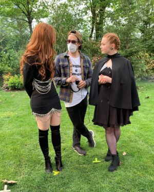 Kyra Leroux Instagram - Season 5 photo dump!!!🤪

Comment what you wanna see Britta get up to in season 6...😉
#riverdale #riverdalebts #riverdaleseason5