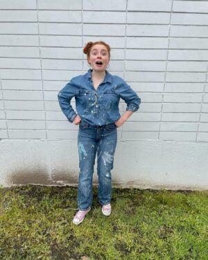 Kyra Leroux Instagram - 20 but still acting like I’m 10🤨