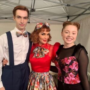 Kyra Leroux Instagram - End of an era!! Goodbye Riverdale❤️❤️

Here are some gems from season 6 in honour of the last episode of Riverdale tn :)

#riverdale #riverdaleactor #brittabeach #goodbyeriverdale