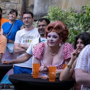 La Briochée Instagram - 🏳️‍🌈🏳️‍⚧️ARD'N PRIDE🏳️‍⚧️🏳️‍🌈

Let's celebrate our proud ! 
Thanks to @ard.n.pride to add me for this special and intimate event. Pride month is important in small town too ❤️

📸 : @ferdinandcazalis 

#queer #pridemonth #lgbtq🌈 #dragqueen #dragrace #drag #dragracefrance #transdrag #transwoman #transgirl #dragshow