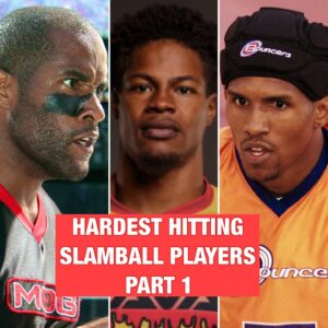 LaMonica Garrett Instagram - Part 1 - hardest hitting players in SlamBall - don’t dribble in the general vicinity. “We must protect the tramps!”

LaMonica Garrett
“The Machine”
MOB gunner

Joshua Shannon
Steel Human
LAVA gunner

Chris Young
“Ghetto Bird”
BOUNCERS gunner

#SlamBall​ #sports #dunks 
SUBSCRIBE to get the latest SlamBall content: https://www.youtube.com/c/SlamBallclips 

Watch or listen to the SlamBall Nation podcast
Watch of listen to the Shake The Game Up (STGU) podcast

Like SlamBall on Facebook:
https://www.facebook.com/officialslamball 
Follow SlamBall on Twitter:
https://twitter.com/SlamBall