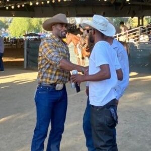 LaMonica Garrett Instagram - Swipe ⬅️
Still buzzing over my experience at the Bill Pickett Rodeo Invitational! 🤠
Riding in the rodeo ✔️ #bucketlist
Horses and Hip Hop 💪🏾💪🏾💯
#1883TV #billpickettrodeo #blackcowboys 
#RollingOut #gonecountry #rodeo 🐎🐎🐎