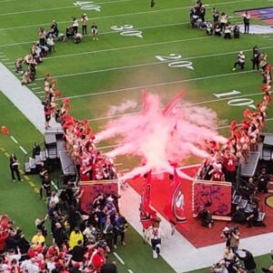 LaMonica Garrett Instagram - SWIPE ⬅️ Thank you @paramountplus & @101studiosco for an amazing weekend in Vegas for #superbowl58 🍻
Didn't get the outcome I hoped for, but man was it a memorable few days... We'll get'm next season @49ers 
BANG BANG! #ninerfaithful DoItForTheBay