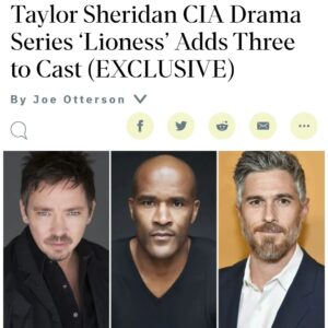 LaMonica Garrett Instagram - Swipe ⬅️ Grateful for a whole Lotta things. Joining this amazing cast, staying in the #taylorsheridan & @paramountplus family, & living out my dreams doing what I love just to name a few. #godsgrace 🙏🏾❤️
@zoesaldana @jillwagner @laysladeo 💪🏾💪🏾
#paramountplus @1883official @yellowstone 
#1883TV #yellowstonetv #lioness 🔥🔥🔥
📸 Credit: @bobbyquillard ✊🏾