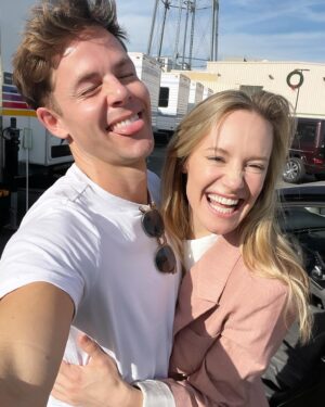 Lachlan Buchanan Instagram - Only love and pure joy to be back with these incredible people. I’d missed this family 🔥🚒❤️‍🔥

#Station19 #ABC #Tremmett #Season7 #TableRead #professionals #actor #LA #TVshow #Disney