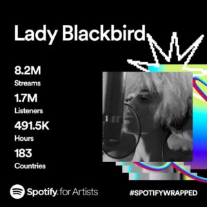 Lady Blackbird Instagram - Wow!!! Thank you all so much for listening!