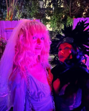 Lady Blackbird Instagram - Cheers to a fabulous #halloween can we say i took myself ever so literally 😅