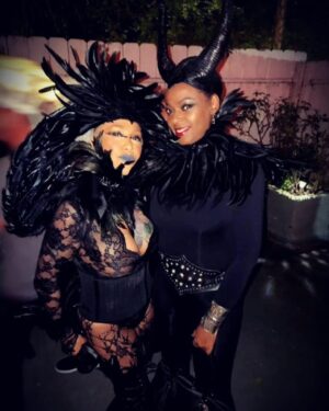 Lady Blackbird Instagram - Cheers to a fabulous #halloween can we say i took myself ever so literally 😅