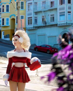Lady Camden Instagram - NEW DATE ADDED! ♥️🌰 Due to popular demand (and because we’re almost sold out already) we’ve added a Naughty Nutcracker show at the Oasis in SF! Tickets are on sale now for Wednesday the 13th December!! ❄️ Get your tickets at the link in bio! 🥜
.
BTS photos by @martinepoulinpro 
Films by @lukewillis 
Produced by @warnerbenjamin & @ladycamden 
Hair @wigsbytips 
Dress @jeffreykellydesigns