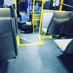 Lady Red Couture Instagram - Can't even get home on the bus without this stupid shit happening. Man down as this overly drunk guy falls on the floor and lays there while the driver calls for the police. I mean, I just want to go home. Damn! 🤬🤬🤬 Can't wait until they drag him off! This is too much! #stuntqueen #ladyred #hillshirefarmgeat #heyqween #becausetheyneedit #thugwhisperer #blackgirlmagicla #ladyboss #transvisibility #transattracted #fambam #hellogrinder #tittesonyourback #overthosewhodontsupportlgbt
