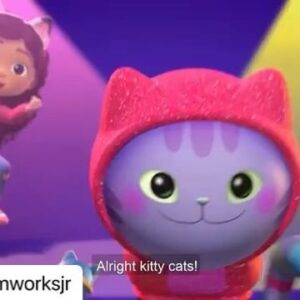 Laila Lockhart Kraner Instagram - Get ready to dance your paws off with Gabby's Dollhouse Cat-Tastic Dance Along! @dreamworksjr 💃🏻🎉