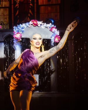 Laila McQueen Instagram - I’ve worked as a makeup artist on this show since season 1 and am truly grateful to still be apart of teams that get to help share the stories and experiences of queer people across America. I am constantly in awe of the bravery of our drag children for putting their stories out there and encouraging a range of queer visibility everywhere. Working specifically on this episode with @sashavelour and @jess.a.v.719 was nothing short of special. It is actually magical to be apart of helping someone see who they truly are and watch the genuine joy unfold in real time. Thank you Jess for letting me be apart of this experience with you! 

This year we are up for a variety of different categories (all creative departments and show wise) for this years Emmy nominations (including makeup)- So if you’re an Emmy voter please please consider voting for Were Here! 
The creative teams behind the glamour of this show are made up almost entirely of very talented queer people who work very hard on this traveling show, to make the drag children look their absolute best and feel like their most authentic selves. 

I hope everyone got a chance to catch the finale episode of this most recent season of @werehere , If not please go watch it, along with the entire new season (and rest of the series) streaming on @streamonmax ! 
Watch it, make your family watch it, spread the awareness share these stories! 
-
-
Performance pics: 
Photos @gregendries 
Hair @wigsandgrace 
Looks @diegomontoyastudio 
Jess makeup by me
