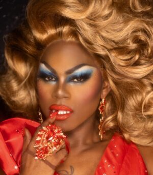 Laila McQueen Instagram - Did y’all catch us in Jackson Mississippi this week on @werehere ?! If not, lucky for you were streaming on @hbomax ;) - I’m telling y’all, run don’t walk to that streaming service and go watch one of the most iconic numbers of the show from our new drag daughter this week. She shut. It. Down. 
So go catch up on season 3 and we’ll see y’all this Friday in St. George, Utah! —
Makeup by me 
Hair @wigsandgrace 
Outfit @realdominocouture 
Photos @gregendries
