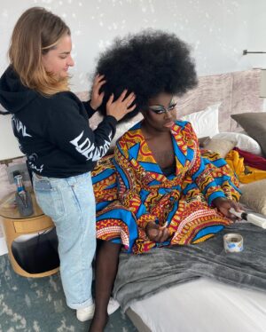 Laila McQueen Instagram - Just flippin’ through the mass amount of pictures on my phone, I never remember to post of all this fun shit I get to do with my friends and more stuff that hasn’t even aired yet 💙