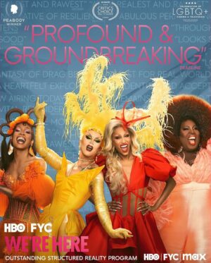 Laila McQueen Instagram - I’ve worked as a makeup artist on this show since season 1 and am truly grateful to still be apart of teams that get to help share the stories and experiences of queer people across America. I am constantly in awe of the bravery of our drag children for putting their stories out there and encouraging a range of queer visibility everywhere. Working specifically on this episode with @sashavelour and @jess.a.v.719 was nothing short of special. It is actually magical to be apart of helping someone see who they truly are and watch the genuine joy unfold in real time. Thank you Jess for letting me be apart of this experience with you! 

This year we are up for a variety of different categories (all creative departments and show wise) for this years Emmy nominations (including makeup)- So if you’re an Emmy voter please please consider voting for Were Here! 
The creative teams behind the glamour of this show are made up almost entirely of very talented queer people who work very hard on this traveling show, to make the drag children look their absolute best and feel like their most authentic selves. 

I hope everyone got a chance to catch the finale episode of this most recent season of @werehere , If not please go watch it, along with the entire new season (and rest of the series) streaming on @streamonmax ! 
Watch it, make your family watch it, spread the awareness share these stories! 
-
-
Performance pics: 
Photos @gregendries 
Hair @wigsandgrace 
Looks @diegomontoyastudio 
Jess makeup by me
