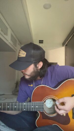 Laine Hardy Instagram - been writing some new songs.. let me know what you think “Party I Can Play”