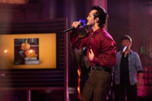 Laine Hardy Instagram - Thank you @govmikehuckabee for having me on @huckabeeontbn. Y’all can tune in tonight at 8/7c or tomorrow at 9/8c on TBN.