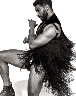 Laith Ashley Instagram - The Skin Issue @desirehommemag 
Photography @tedsun77 
Styling @mrqfears 
Grooming @robertti 
Photo Ass’t @josephsebastia_photo 
PA @puremoods_

#blackandwhite