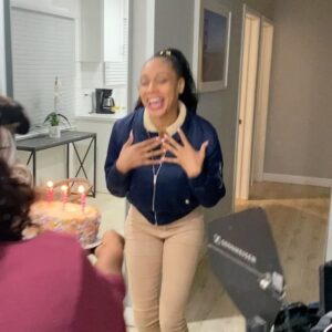 Laketa Awls Instagram - Behind the Scenes for Deadbeat on @tubi 🎬  I literally loved everyone on this set such great energy and love!!! I’m so happy I was given a chance to bring KeKe to life ☺️