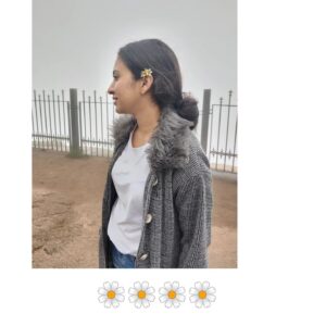 Laksha Shetty Instagram - Mere kaan mei fool dhikraha hai kya.....?!
.
.
.
.
.
.
.
.
.
.
.
Pc #poha
#phool #flowers #white #throwback #nandihills #happyme #instagood #instapost #instafam #instagram #live #love #laugh #happysoul #happy🐘