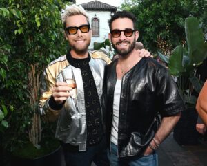 Lance Bass Instagram - Cheers! What a night celebrating the @theabbeyweho’s relaunch as they enter their new era with @tschukraft. 33 years later and they’ve still got it! #MeetMeAtTheAbbey