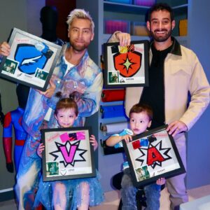 Lance Bass Instagram - Just a casual Wednesday outing with the family!