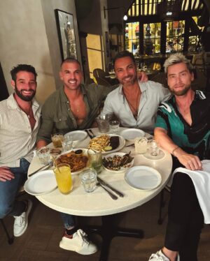 Lance Bass Instagram - Our job is beach.