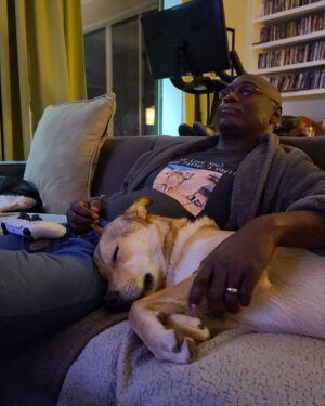 Lance Reddick Instagram - On screen and off, it's no surprise I love spoiling my dogs. @officialhardrock makes it easy with a full line of @johnwickmovie dog swag available at @hardrockhotels Unleashed locations, and a very special #NationalPuppyDay event at @hardrockhotelnyc to support @animalleague. Check out my story for more information. #HardRockJW4