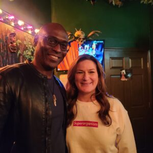 Lance Reddick Instagram - Had a great time with @guybranum, @rivbutcher, @anagasteyer on #LovettorLeaveIt. Thanks for having me! @crookedmedia