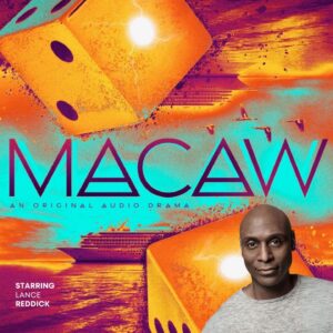 Lance Reddick Instagram - We are so excited for this project! We've known Jason a long time, and it's really special that he and Lance finally got to work together. Macaw is about a mid-career guy in a rut, who goes on a self-help cruise themed to the teachings of an over-amped guru Ernie "Macked Up" Bigman (played by Lance) and has a revelatory, mind-bending experience. Six episode limited audio series. Sci-fi drama, comedy, existential. All episodes are available now.  I hope you enjoy it. Stephanie