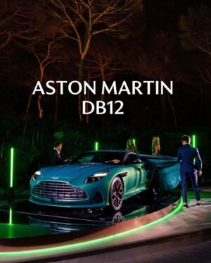 Lance Stroll Instagram - DB12 🚀 #AstonMartin #DB12 #ICONDRIVEN