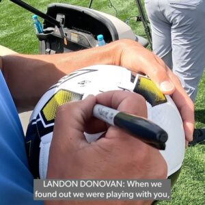 Landon Donovan Instagram - USA Captain 🤝 Ryder Cup Captain 🇺🇸 Landon Donovan played alongside Tom Lehman at this week’s pro-am.