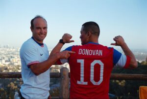Landon Donovan Instagram - Incredible to see how many people call the USMNT their home team. No one says #HomeofSoccer like @b76usa. They’ll be powering @cmpulisic and the boys through the upcoming gauntlet. #VWPartner @vw