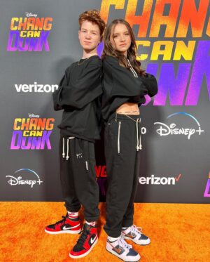 Landon Gordon Instagram - #ChangCanDunk premiere @disneyplus @disneybrandtvpr 

Thank you @nike @nikebasketball 
Styled @xmccallx